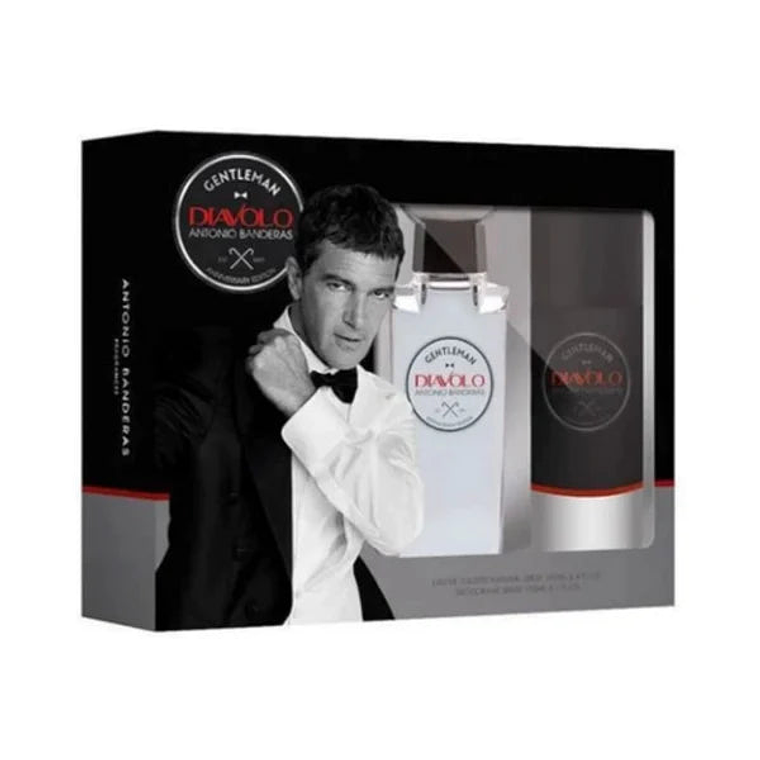 Estuche Antonio Banderas Gentleman Diavolo Edt 100Ml+150Ml Deo Hombre 1