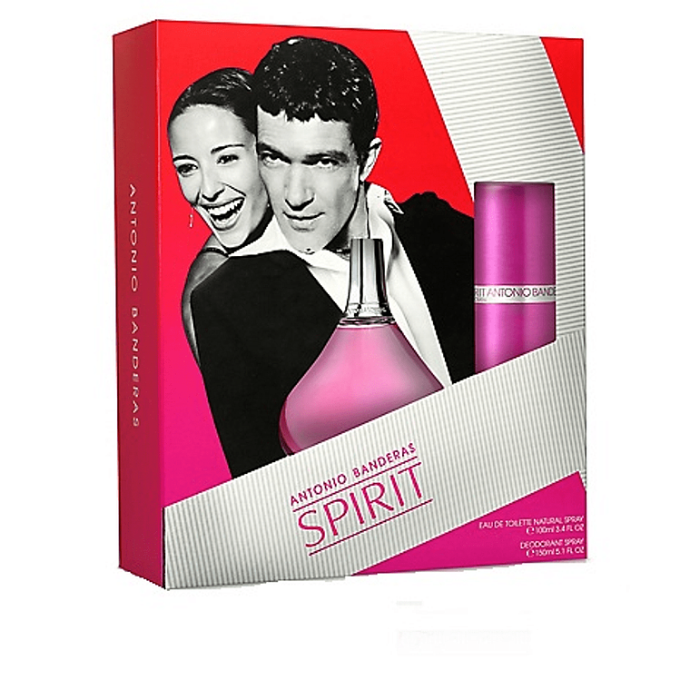 Estuche Antonio Banderas Spirit Edt 100ml+Desodorante 150ml Mujer 1