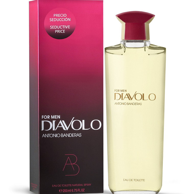 Perfume Antonio Banderas Diavolo Edt 200ml Hombre 1