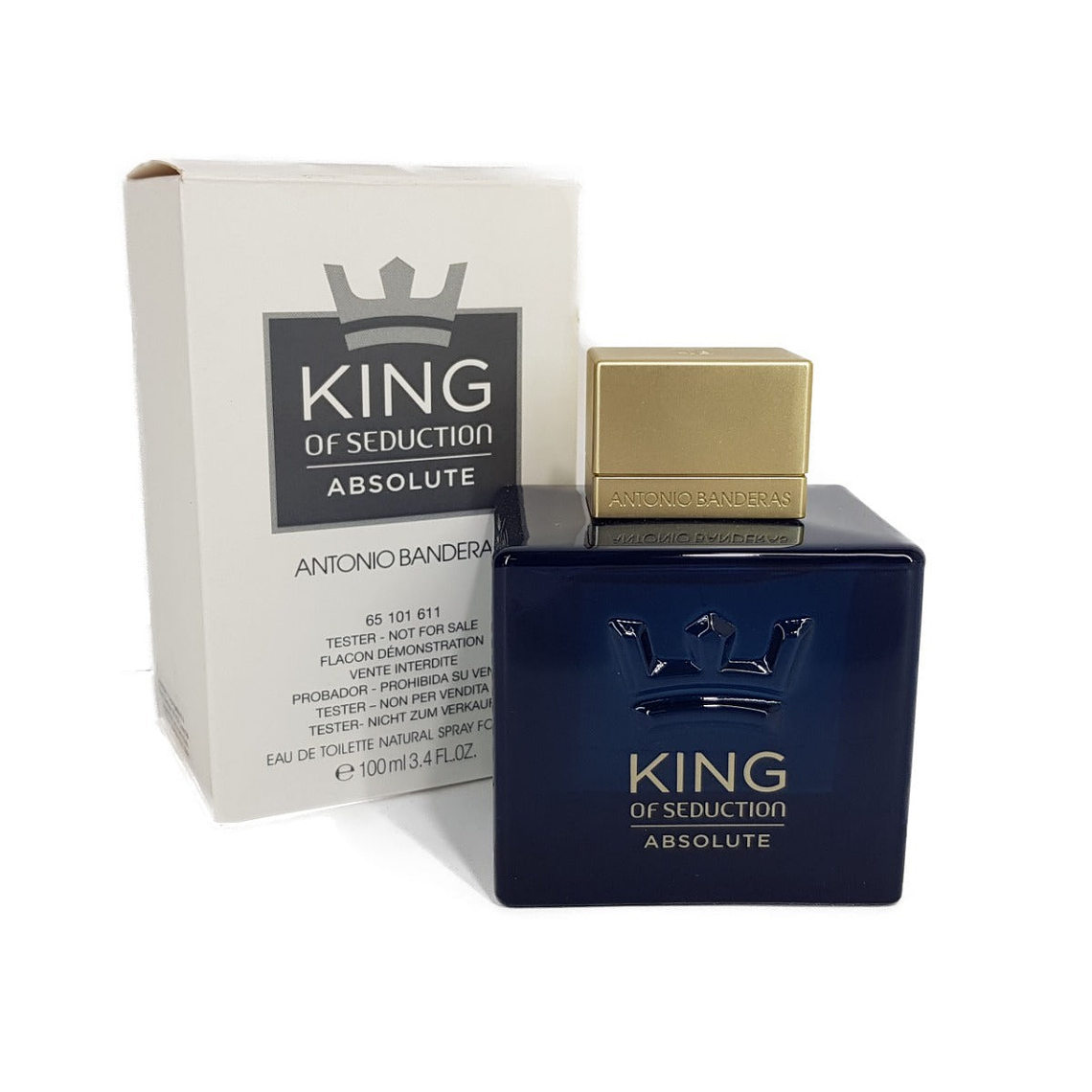 Tester Antonio Banderas King Of Seduction Absolute Edt 100ml Hombre 1