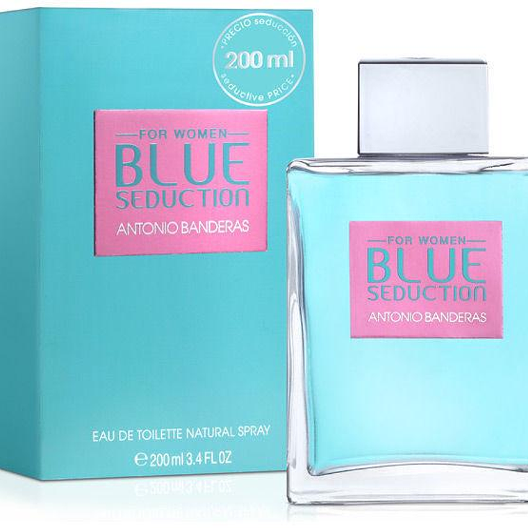 Perfume Antonio Banderas Blue Seduction Edt 200ml Mujer 1