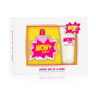 Estuche Agatha Ruiz De La Prada Wow Girl Wow Girl Edt 80ml + Bl 75ml Mujer