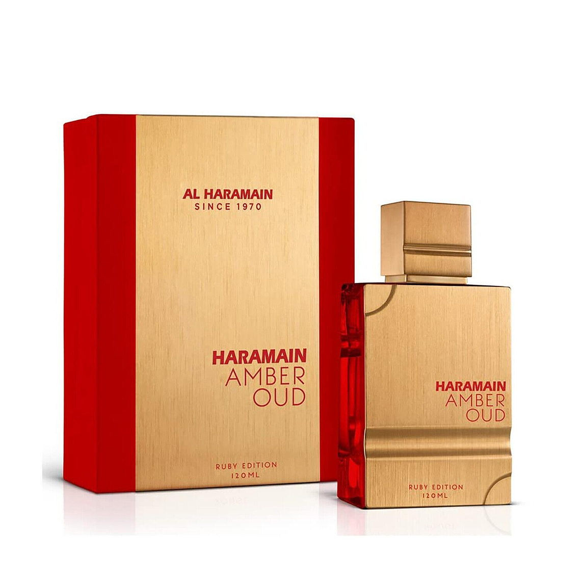 Perfume Al Haramain Amber Oud Ruby Edp 120Ml Unisex - Grande- Parecido a Baccarat Rouge 540 Extrait de Parfum Maison Francis Kurkdjian 1