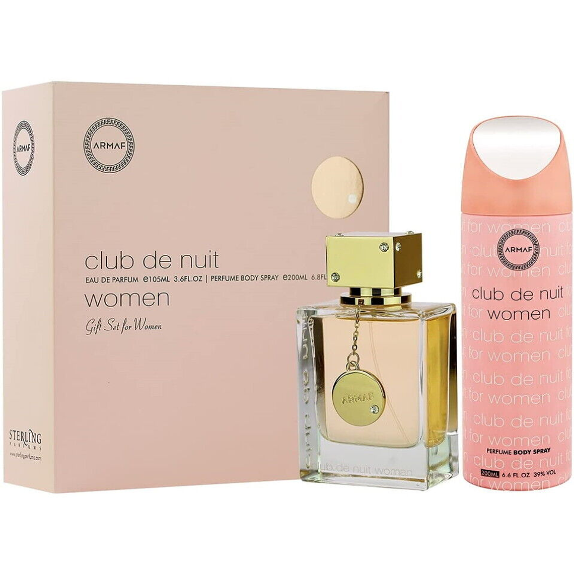 Estuche Armaf Club De Nuit Mujer Edp 105ml Mujer + Body Spray 200ml 1
