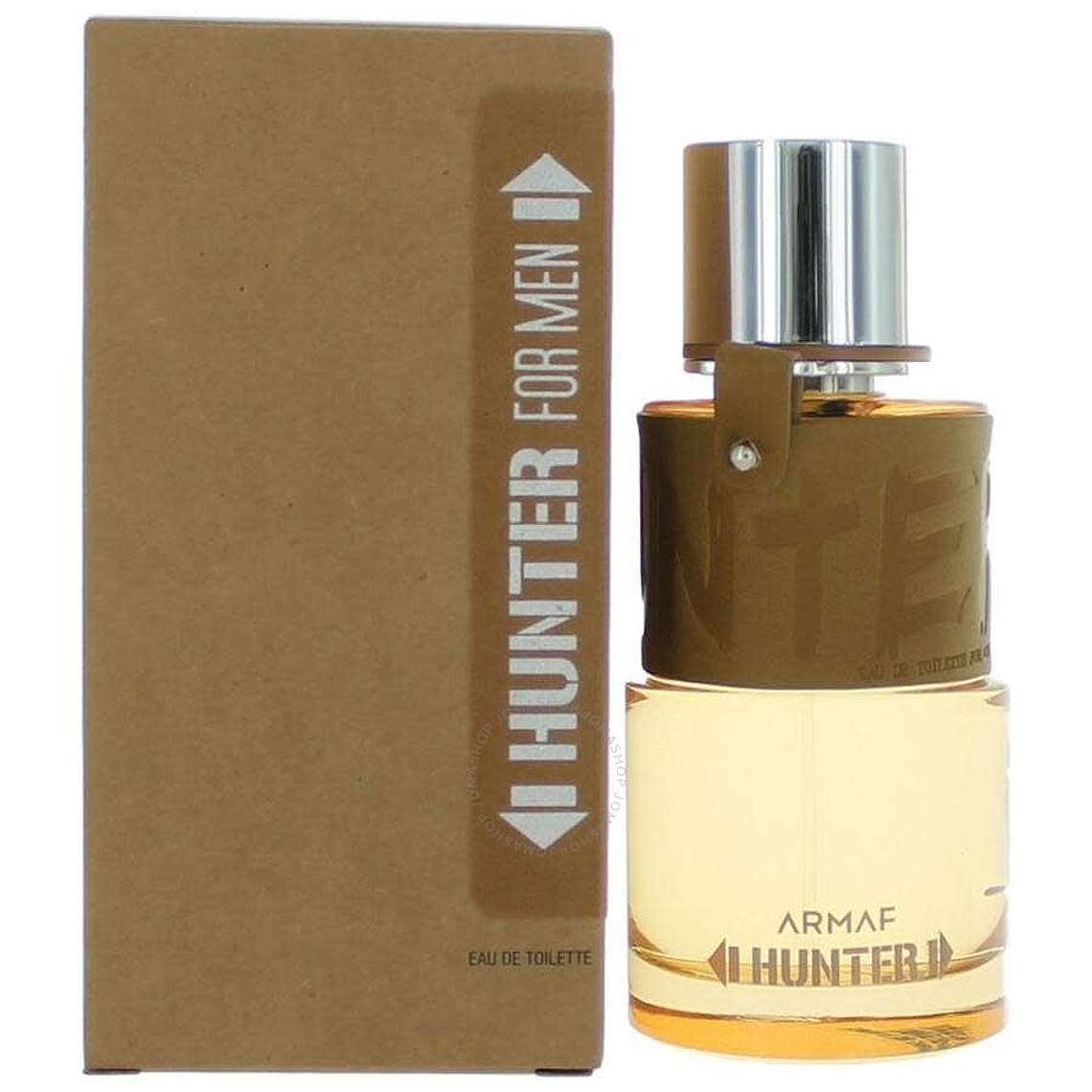 Perfume Armaf Hunter EDP 100ml (Caja Cafe) - Aroma Como Lacoste Blanc Hombre 1