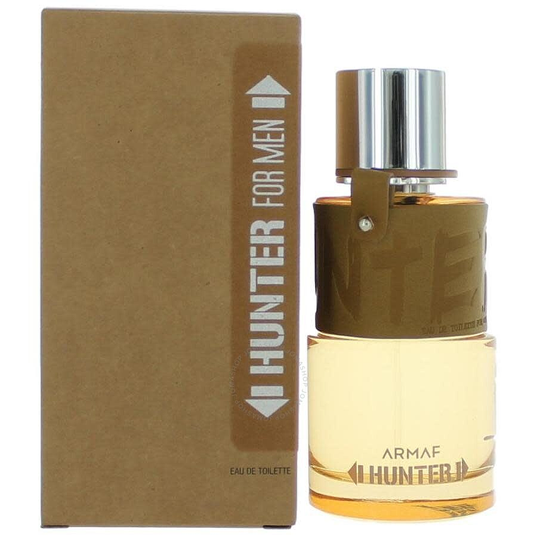 Perfume Armaf Hunter EDP 100ml (Caja Cafe) - Aroma Como Lacoste Blanc Hombre 1