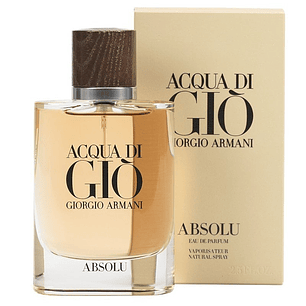 Perfume Giorgio Armani Acqua Di Gio Absolu Edp 200 Ml Hombre