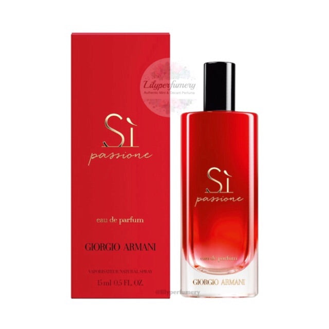 Perfume Giorgio Armani Si Passione Edp 15ml Mujer 1