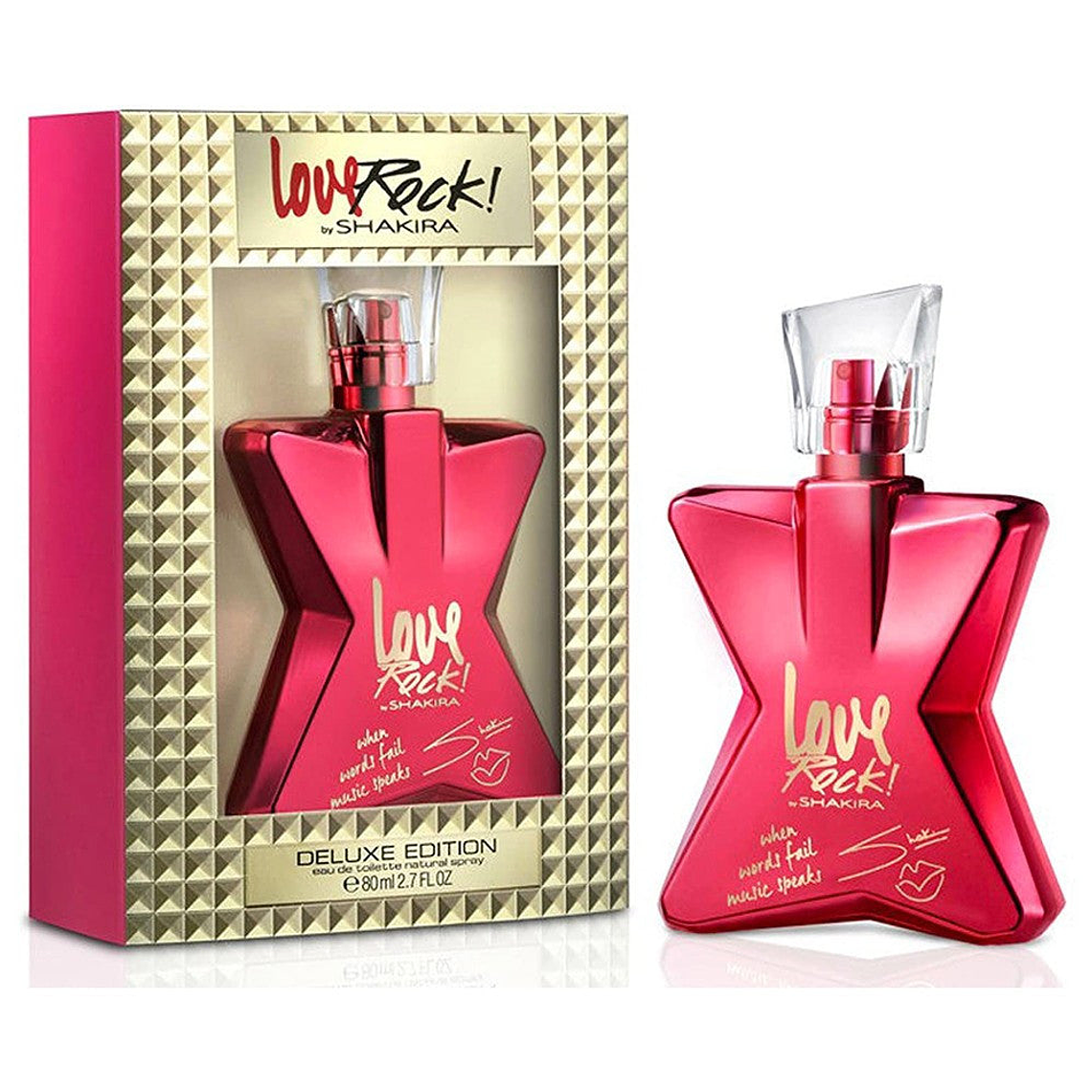 Perfume Shakira Love Rock Deluxe Edicion Edt 80ml Mujer 1