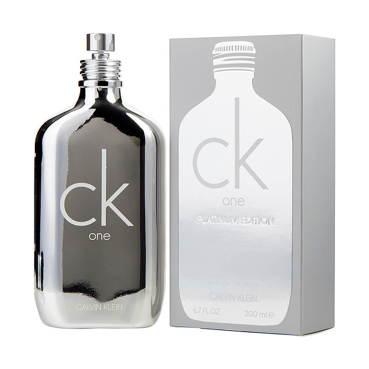 Perfume Calvin Klein Ck One Platinum 200ml Unisex 1