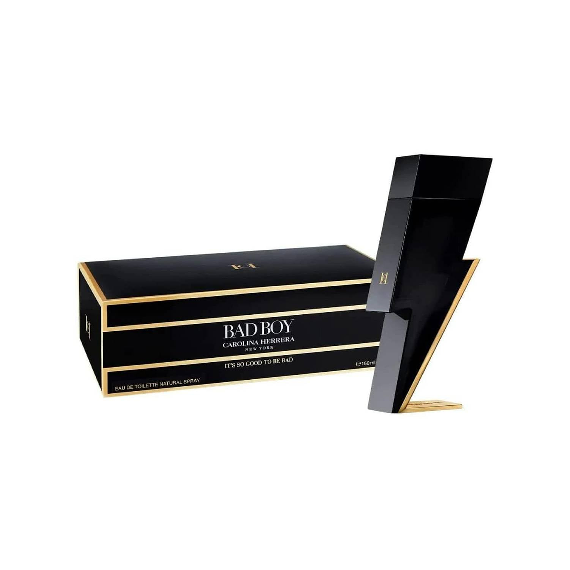 Perfume Carolina Herrera Bad Boy Edt 150ml Hombre (Grande) 1