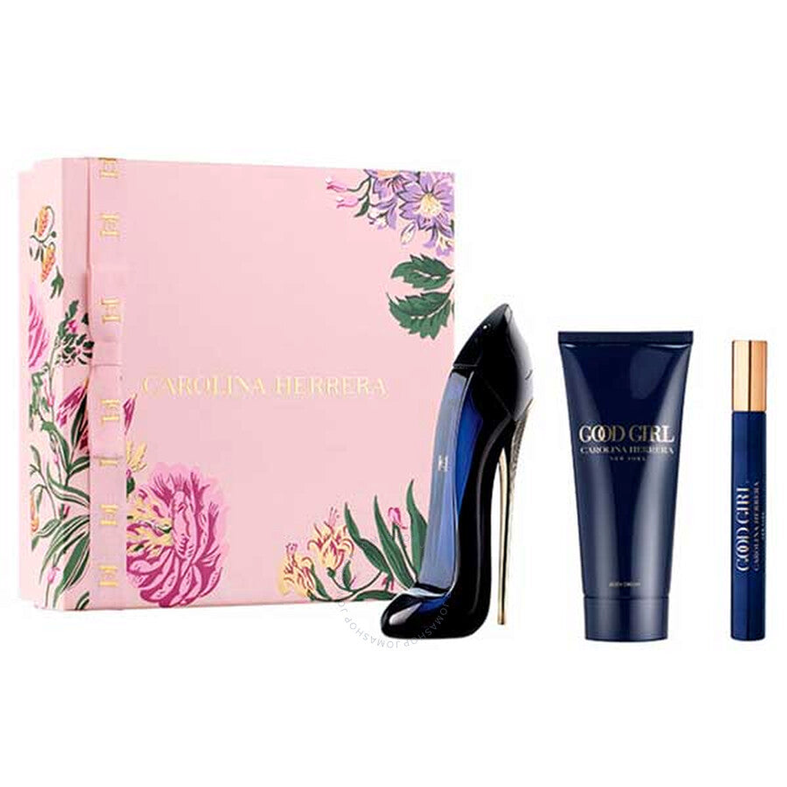 Estuche Carolina Herrera Good Girl Edp 80ml + Perfumero + Crema 100 ml Mujer(3pcs) 1