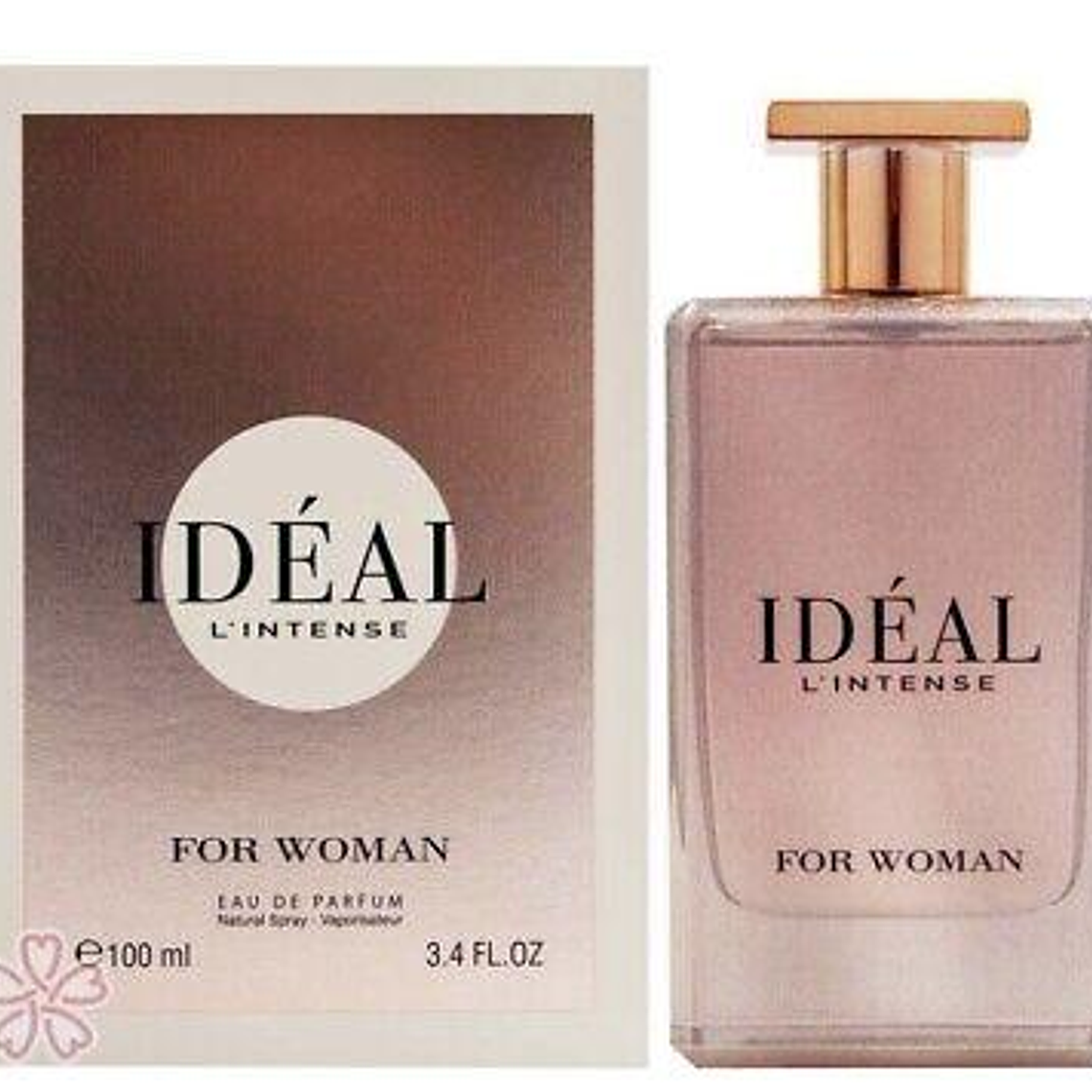 Perfume Fragrance World Ideal L'intense For Women Edp 100ml Mujer - Inspirado En Lancome Idole Intense 1