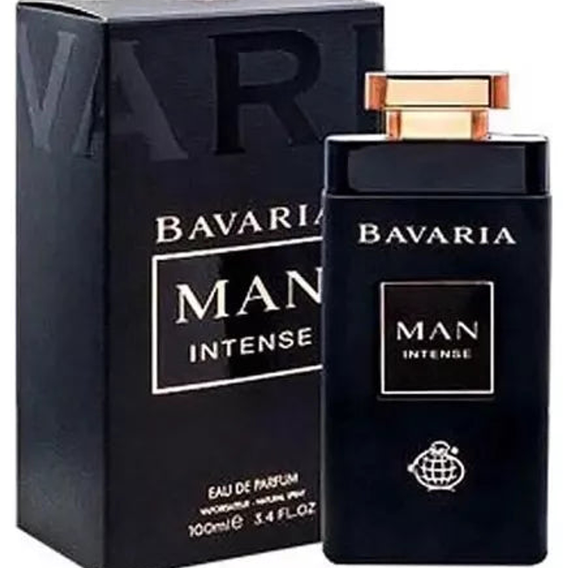 Perfume Fragrance World Bavaria Man Intense Edp 100ml Hombre - Inspirado En Bvlgari Man In Black 1