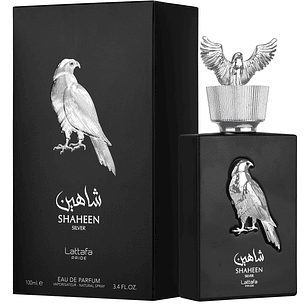 Perfume Lattafa Shaheen Silver Edp 100ml Unisex- Parecido a Aventus Creed