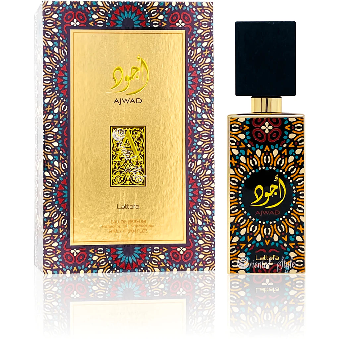 Perfume Lattafa Ajwad Edp 60Ml Unisex (Aroma Como a Roses Vanille Mancera ) 1