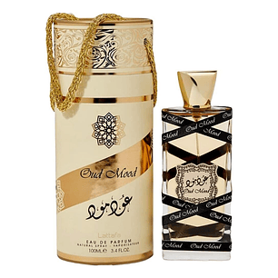 Perfume Lattafa Oud Mood Edp 100ml Unisex (Aroma Como a shaghaf oud swiss arabian)