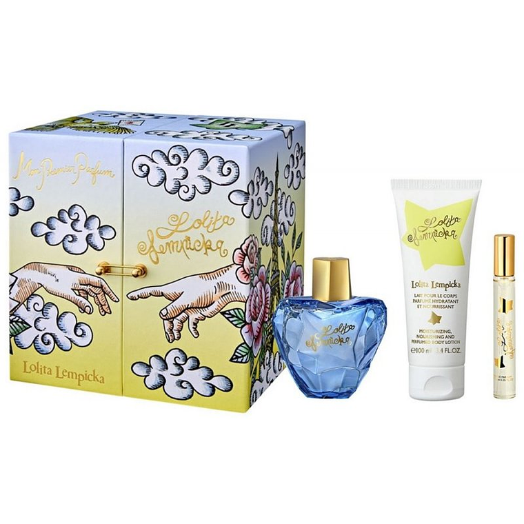 Estuche lolita Lempica Mon Premier Edp 100ml + 7.5ml + Body Locion 100ml Mujer 1