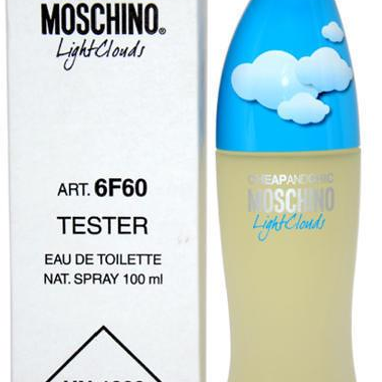 Tester Moschino Light Clouds Edt 100ml Mujer 1