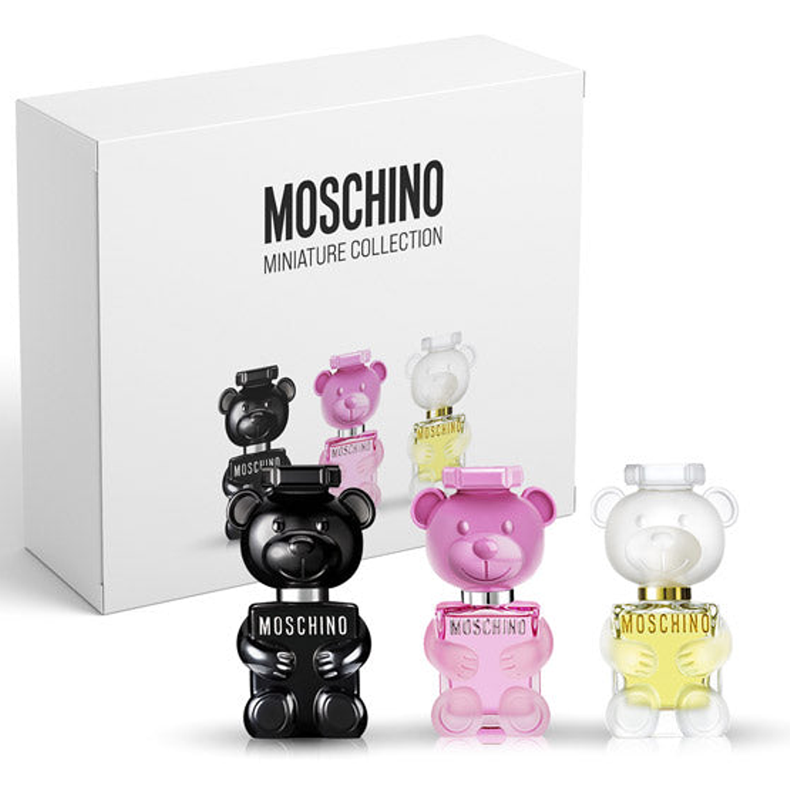 Moschino Miniatura Collection Toy Boy + Toy 2 + Toy 2 Bubble Gum Hombre Y mujer (5ml*3) 1