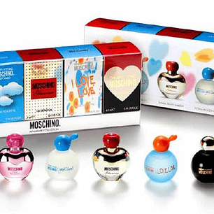 Estuche Moschino Miniaturas 25ml Mujer