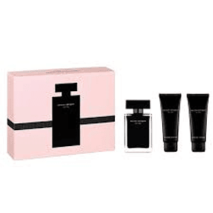 Estuche Narciso Rodriguez for her EDT 50 ml + 75 ml gel de ducha + 75 ml body locion mujer