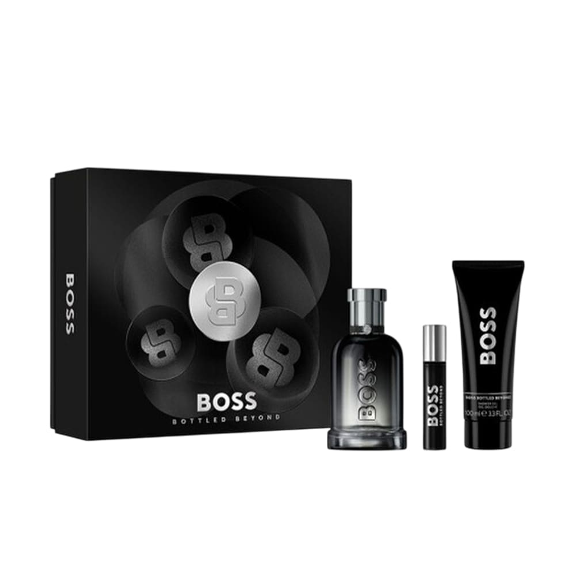 Estuche Hugo Boss Bottled Beyond Edp 100 Ml + 10 Ml + Shower Gel 150 Ml Set 3 Pcs Hombre 1