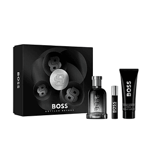Estuche Hugo Boss Bottled Beyond Edp 100 Ml + 10 Ml + Shower Gel 150 Ml Set 3 Pcs Hombre