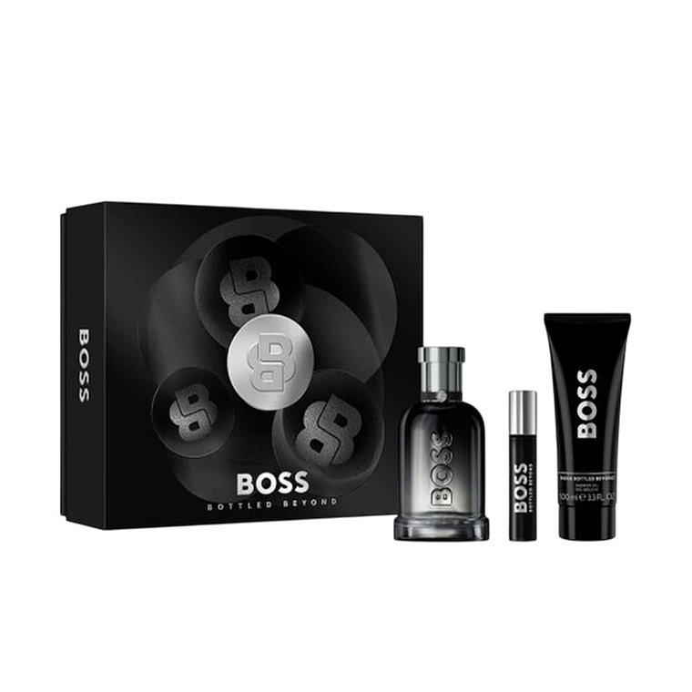 Estuche Hugo Boss Bottled Beyond Edp 100 Ml + 10 Ml + Shower Gel 150 Ml Set 3 Pcs Hombre 1
