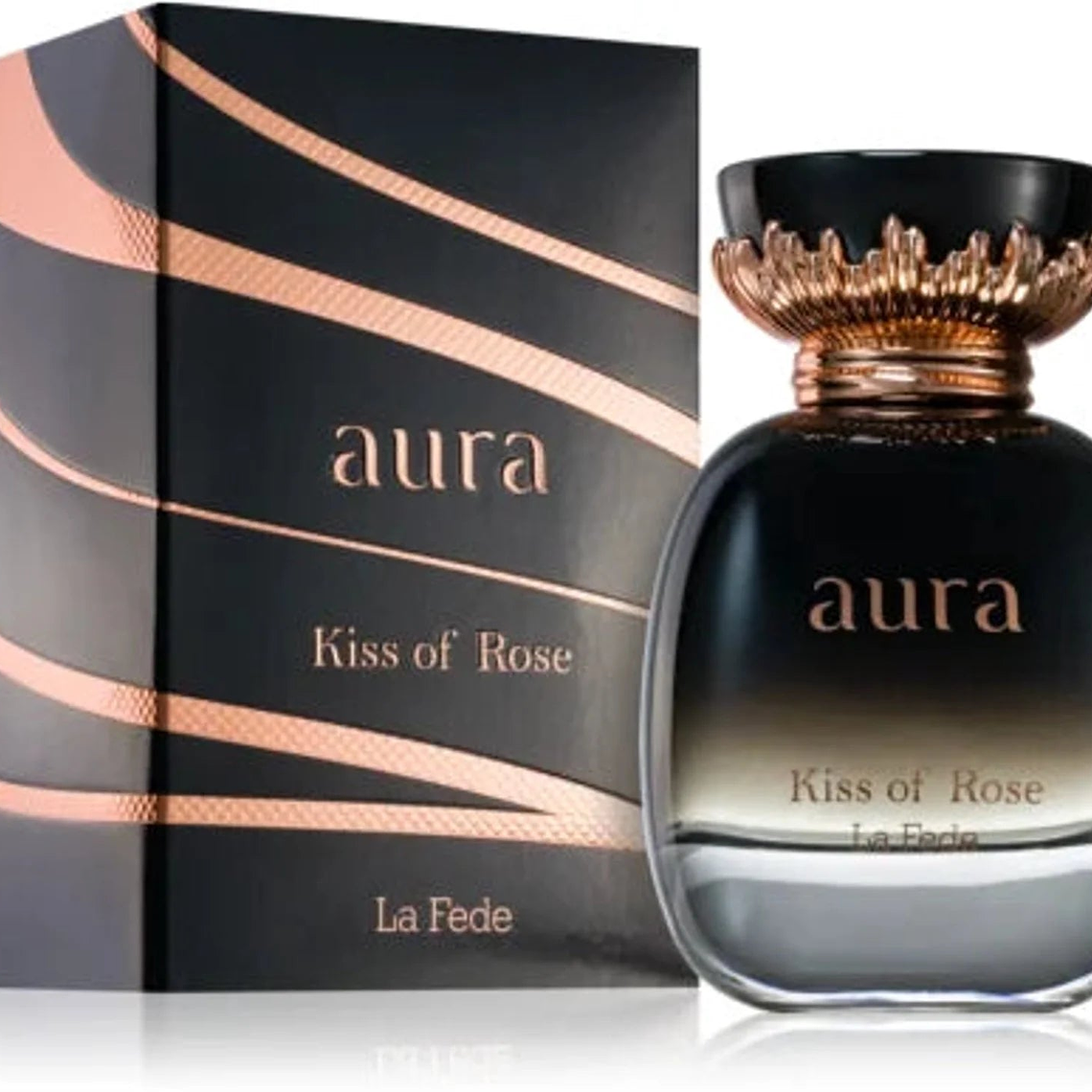 Perfume Khadlaj La Fede Aura Kiss Of Rose Edp 100 Ml Mujer 1