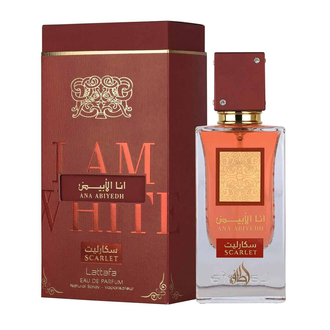 Perfume Lattafa Ana Abiyedh Scarlet Edp 60 Ml Mujer 1