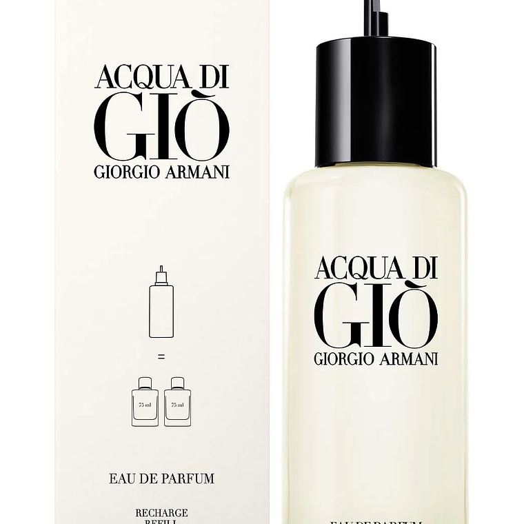 Perfume Giorgio Armani Acqua Di Gio Refill 150Ml Hombre Edp (Sin Celofan) 1