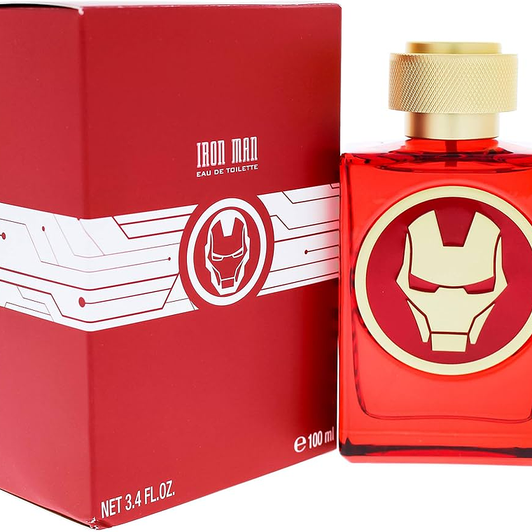 Perfume Marvel Iron Man Edt 100Ml Hombre 1