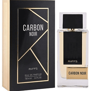 Perfume Riiffs Carbon Noir Edp 100ml Hombre