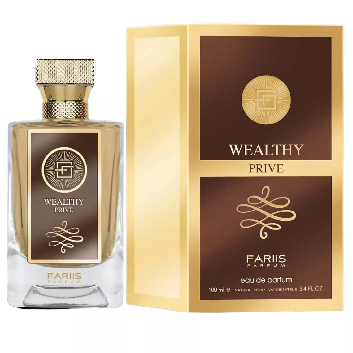 Perfume Fariis Wealthy Prive Edp 100Ml Unisex 1