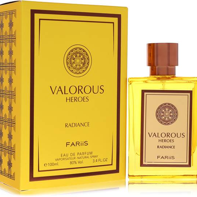 Perfume Fariis Valorous Heroes Radiance Edp 100Ml Hombre 1