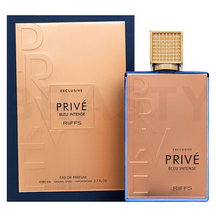 Perfume Riiffs Exclusive Prive Bleu Intense Edp 80ml Unisex