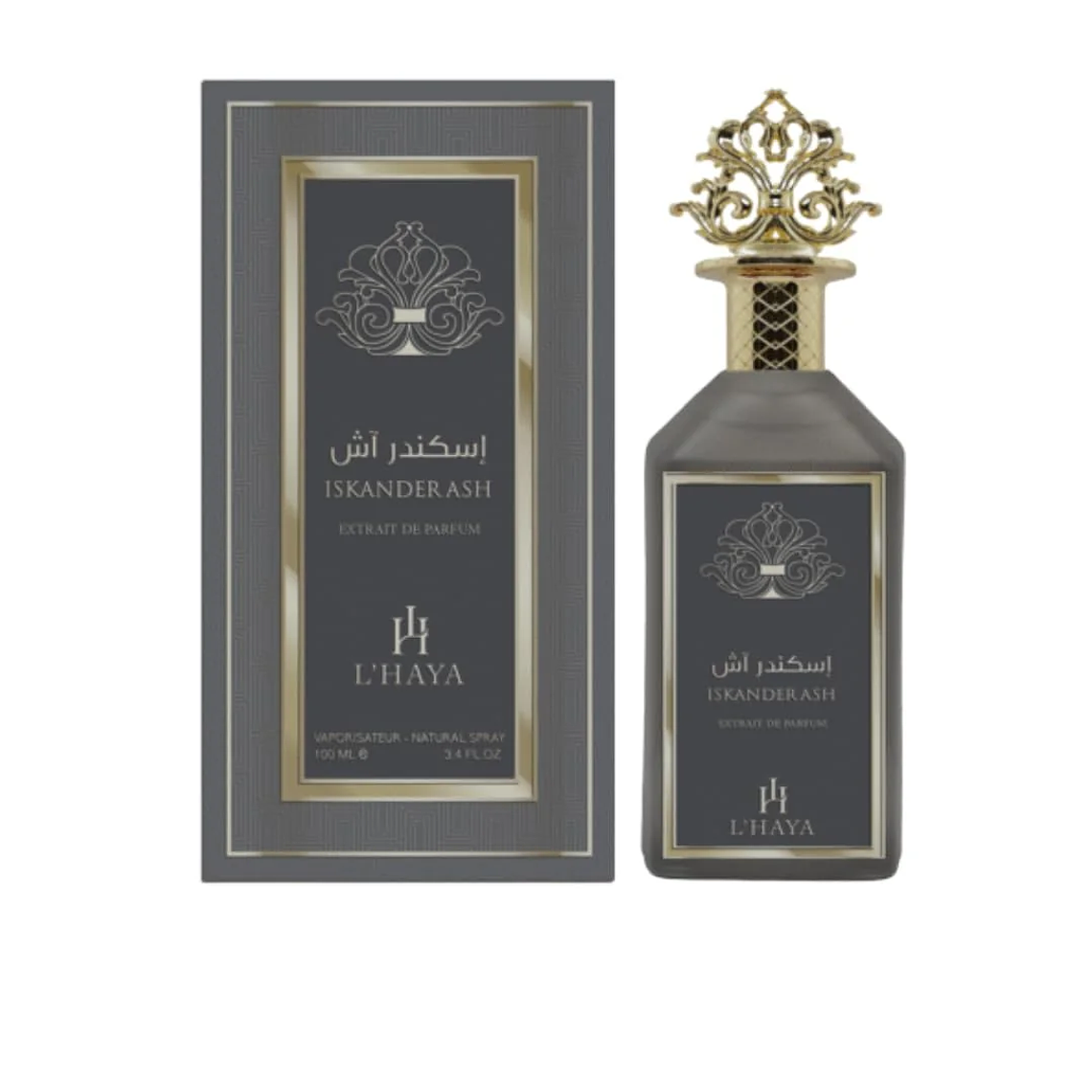 Perfume Lhaya Iskander Ash Extrait De Parfum 100Ml Hombre - Althair  1
