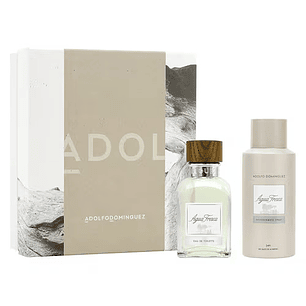 Estuche Adolfo Dominguez Agua Fresca Man EDT 120 ml + Deo 150 ml Hombre