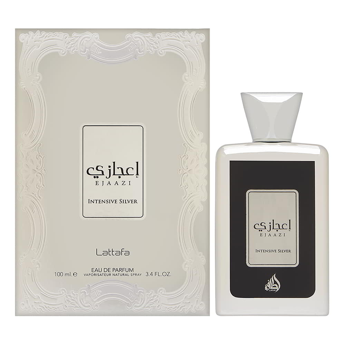 Perfume Lattafa Ejaazi Intense Silver EDP 100 ml Unisex 1