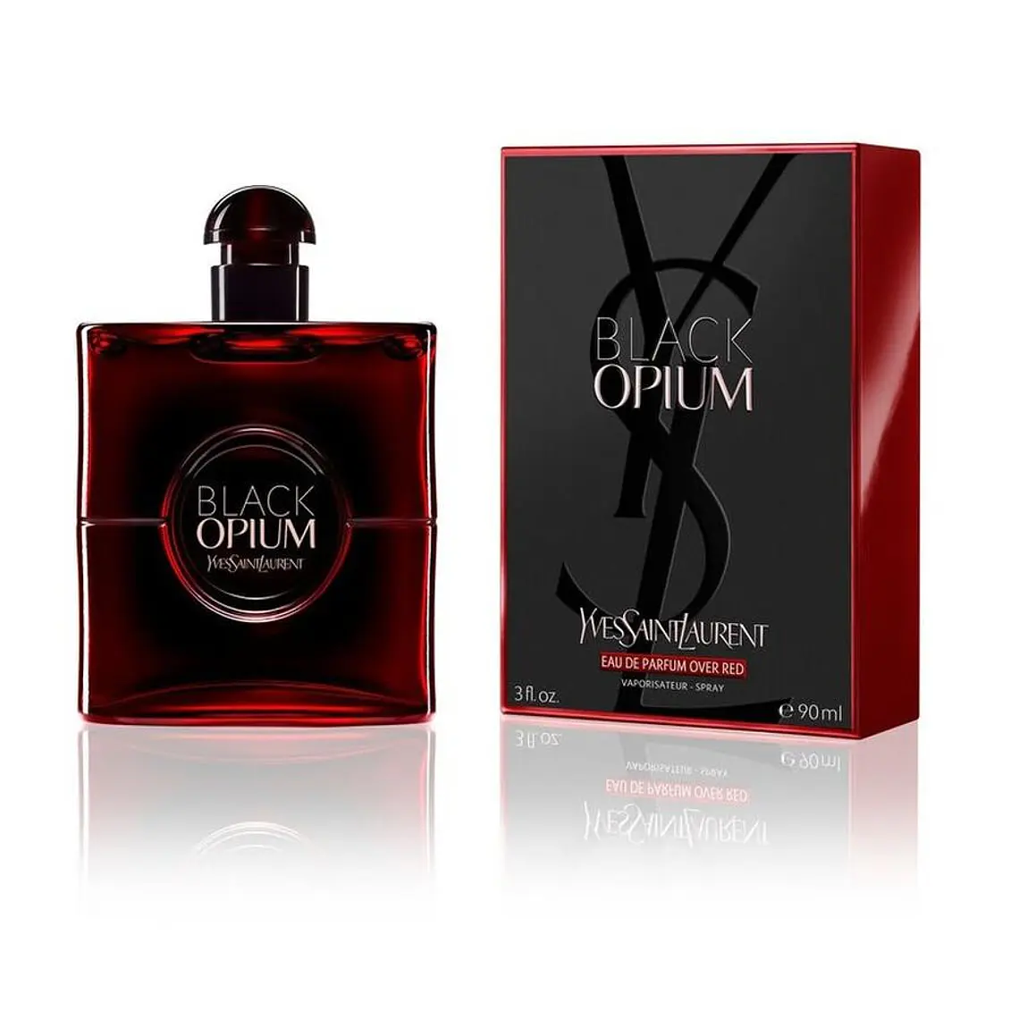 Perfume YSL Black Opium EDP Over Red 90 ml Mujer 1