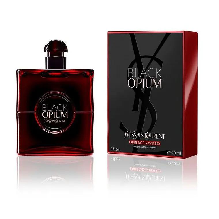 Perfume YSL Black Opium EDP Over Red 90 ml Mujer 1