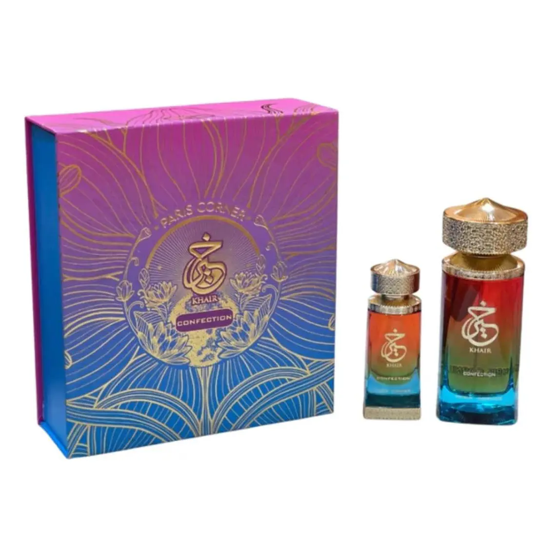 Estuche Paris Corner Khair Confection EDP 100 ml + Aceite 25 ml Mujer 1