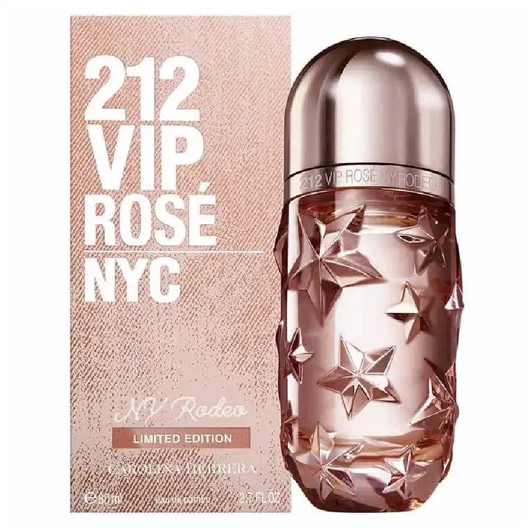 Perfume Carolina Herrera 212 Vip Rosé NY Rodeo EDP 80 ml Edicion Limitada Mujer 1