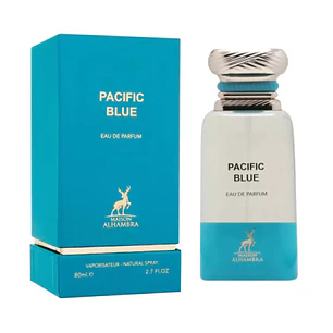Perfume Lattafa Maison Alhambra Pacific Blue Edp 80ml Unisex- Inspirado En Nerolí Portofino