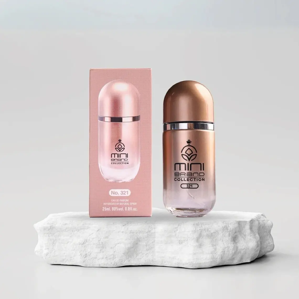 Perfume Minibrand 321 Edp 25Ml (212 Vip Rose) mujer 1