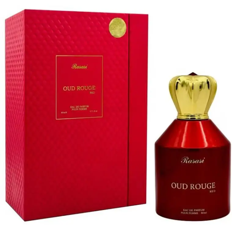Perfume Rasasi Oud Rouge Red Edp 80ml Mujer 1