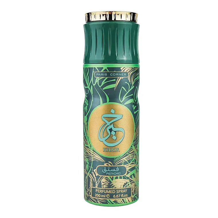 DesodoranteParis Corner Khair Pistachio Perfume Spray 200 ml Unisex 1