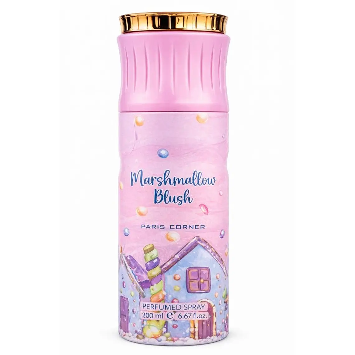 Desodorante Paris Corner Marshmallow Blush Perfume Spray 200 ml Unisex 1