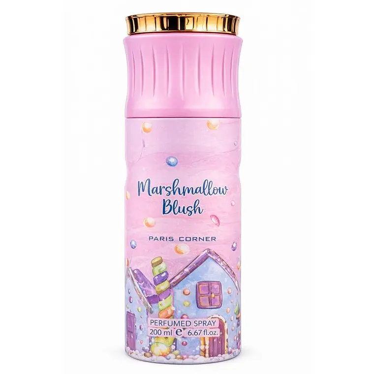 Desodorante Paris Corner Marshmallow Blush Perfume Spray 200 ml Unisex 1